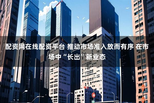 配资网在线配资平台 推动市场准入放而有序 在市场中“长出”新业态